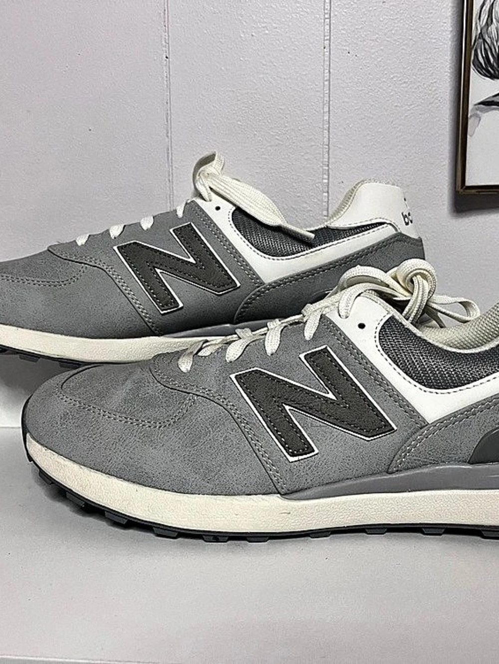 New Balance 574 WL574EVG Gray Sneakers US 9.5 NWT